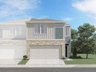 New construction Townhouse house 165 Calcite Rd, Unit 3, Kyle, TX 78640 plan The McKinney (180) - image