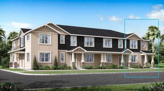 New construction Townhouse house 10039 Gazebo Aly, Orlando, FL 32832 plan Catalina II - image
