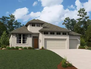 New construction Single-Family house 30815 Swift Hill Ln, Waller, TX 77484 plan Dominion - image