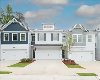 New construction Townhouse house 1831 Dawn Rd, Unit 21, Conyers, GA 30013 plan Linton - image
