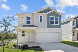 New construction  house 15416 Lonehollow Lk, San Antonio, TX 78253 plan Hawthorn - 1802 - image