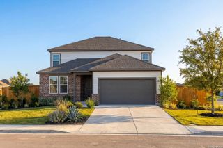 New construction Single-Family house 8734 Thyme Mdw, Elmendorf, TX 78112 plan The Douglas B - image