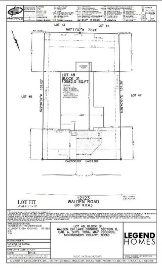 New construction Single-Family house 12123 Walden Rd, Montgomery, TX 77356 - image