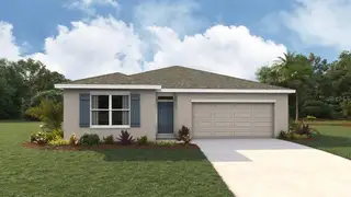 New construction Single-Family house 10769 Tucker Rd, Weeki Wachee, FL 34613 plan Lakeside - image