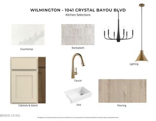 New construction Single-Family house 1041 Crystal Bayou Blvd, Panama City Beach, FL 32407 plan Wilmington - image