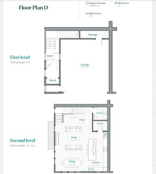 New construction Townhouse house 1406 West 9th Street, Unit 504, Austin, TX 78703 Plan D- photo