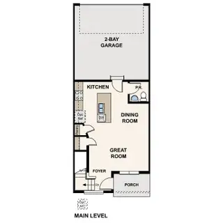 New construction Townhouse house 6780 Merseyside Ln, Castle Pines, CO 80108 plan Catalina - image