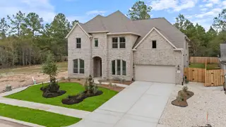 New construction Single-Family house 1768 Howler Wy, Todd Mission, TX 77316 plan Briggs - image
