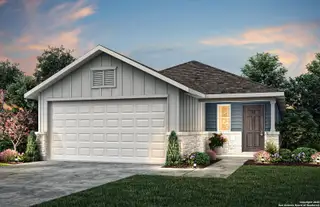 New construction Single-Family house 4036 Lily Glade Ln, Seguin, TX 78155 plan Taft - image