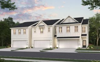 New construction Townhouse house 7308 Mulberry Trace Ln, Flowery Branch, GA 30542 plan Sierra - image