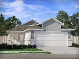 New construction Single-Family house 129 Woodbrook Dr, Georgetown, TX 78626 plan The Teton (320) - image