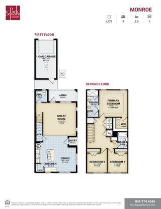 New construction Single-Family house 1552 Silver Lining Wy, Apopka, FL 32703 plan Monroe - image