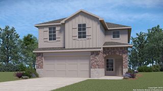 New construction  house 13654 Gunnison Quartz, San Antonio, TX 78253 plan The Kate - image