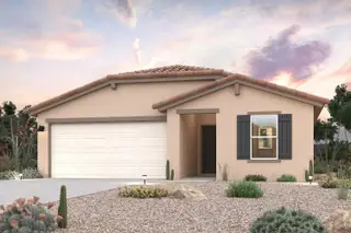 New construction Single-Family house 1324 W Flowstone Trl, Benson, AZ 85602 plan Verbena - image