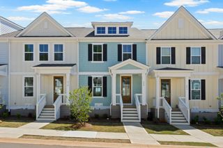 New construction Townhouse house 408 Encampment Blvd, Simpsonville, SC 29681 plan Mitchell + Basement - image