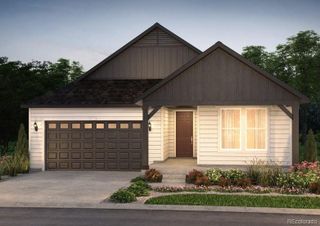 New construction Single-Family house 39525 Gwinett Circle, Elizabeth, CO 80107 Brownstone- photo