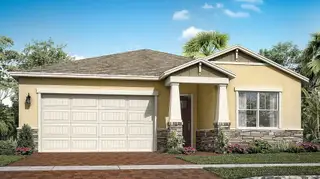 New construction Single-Family house 1300 Se Woodbine Rd, Port St. Lucie, FL 34984 plan Key Largo - image