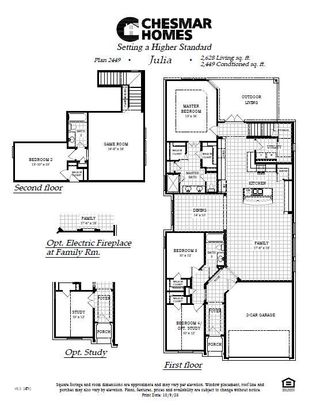 New construction house 208 Wingstem Wy, Georgetown, TX 78633 plan Julia - image
