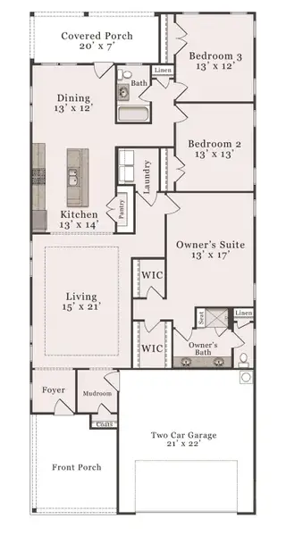 New construction Single-Family house 124 Swain St, Clayton, NC 27527 - image