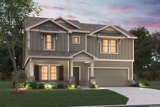 New construction Single-Family house 257 Tessaria Dr, San Marcos, TX 78666 plan Columbus - image
