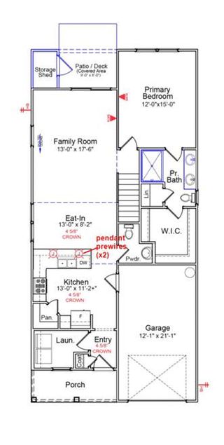 New construction Single-Family house 245 Central Creek Dr, Goose Creek, SC 29445 plan Evans - image