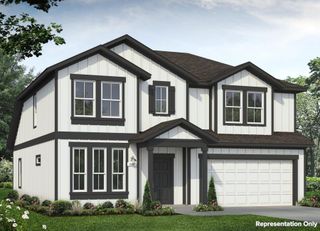 New construction Single-Family house 110 Desperado St, Kyle, TX 78640 plan 2247 Casetta - image