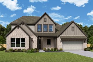 New construction Single-Family house 1617 Leona Ln, Todd Mission, TX 77316 plan The Orchid - image
