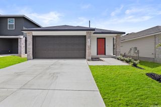 New construction Single-Family house 16064 Mahogany Wy, Elmendorf, TX 78112 plan The Caprock - image