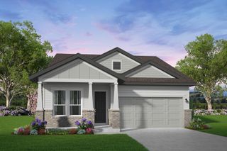 New construction  house 6411 Haltwhistle Ln, Katy, TX 77449 plan Sorrel - image