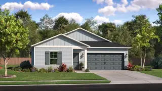 New construction Single-Family house 3139 Grand Finale St, Green Cove Springs, FL 32043 plan Bloom II - image