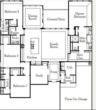 New construction Single-Family house 4908 Destination Way, Jonestown, TX 78645 Hamilton (2848-CL-60)- photo