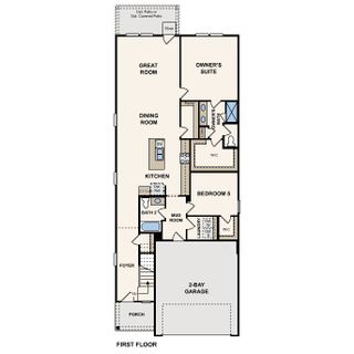 New construction  house 3113 Canyon River Ln, Georgetown, TX 78628 plan Bristol - image