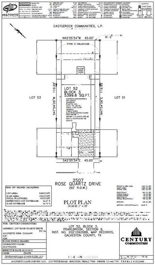 New construction house 2507 Rose Quartz Dr, Texas City, TX 77591 plan Cardinal - image