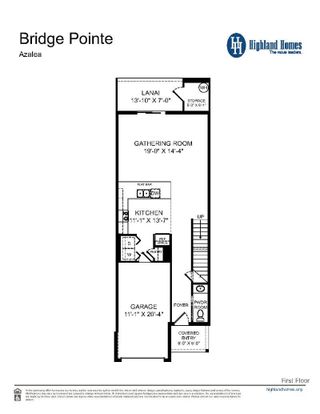 New construction Single-Family house 318 Chesapeake Dr, St. Cloud, FL 34771 plan Azalea Townhome - image