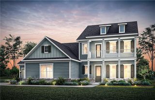 New construction house 293 Lucas Ct, Hoschton, GA 30549 plan Fieldcrest - image