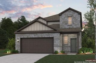 New construction Single-Family house 15519 Lonehollow Lk, San Antonio, TX 78253 plan Riley - 2511 - image