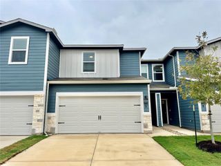 New construction Townhouse house 165 Cinnabar Ln, Unit 2, Kyle, TX 78640 plan The Barton (147) - image