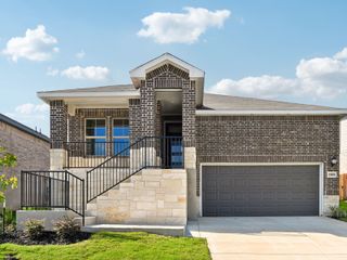New construction house 15855 Comanche, San Antonio, TX 78233 plan Briscoe (820) - image