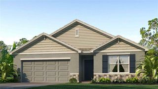 New construction house 38387 Tea Rose Ave, Zephyrhills, FL 33540 plan Cali - image