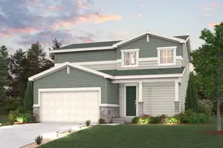 New construction Single-Family house 309 Overlook Ave, Lochbuie, CO 80603 plan The Hudson - image