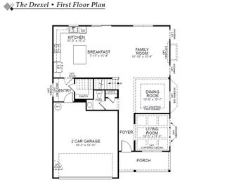 New construction  house 2140 Castle Stone Cour, Kernersville, NC 27284 plan Drexel - image