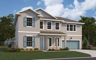 New construction Single-Family house 7422 Sea Manatee St, Parrish, FL 34221 plan Ellington - image