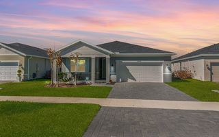 New construction Single-Family house 8993 Dahlia Cir, Port St. Lucie, FL 34986 plan Emilia - image