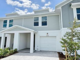 New construction Townhouse house 12933 Sw Forli Wy, Port St. Lucie, FL 34987 plan Pompano - image