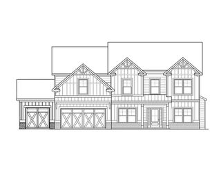 New construction Single-Family house 1315 Birch Wy, Loganville, GA 30052 plan (GA)Grayson A.1 3 Front Entry - image