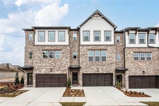 New construction Townhouse house 6005 Haviland Aly, Sugar Hill, GA 30518 plan Brayton - image