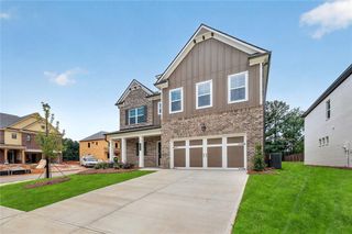 New construction Single-Family house 652 Secret Garden Ln, Dacula, GA 30019 plan Brooke UHP - image