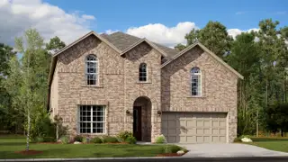 New construction Single-Family house 201 Loving Trailhold, Justin, TX 76247 plan Liberty II w/ Media Standard - image