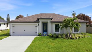 New construction Single-Family house 375 Sw Dwight Ave, Port St. Lucie, FL 34983 plan Vero - image