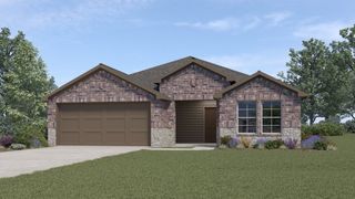 New construction house 805 Barton Dr, Ennis, TX 75119 plan X40D Denton - image